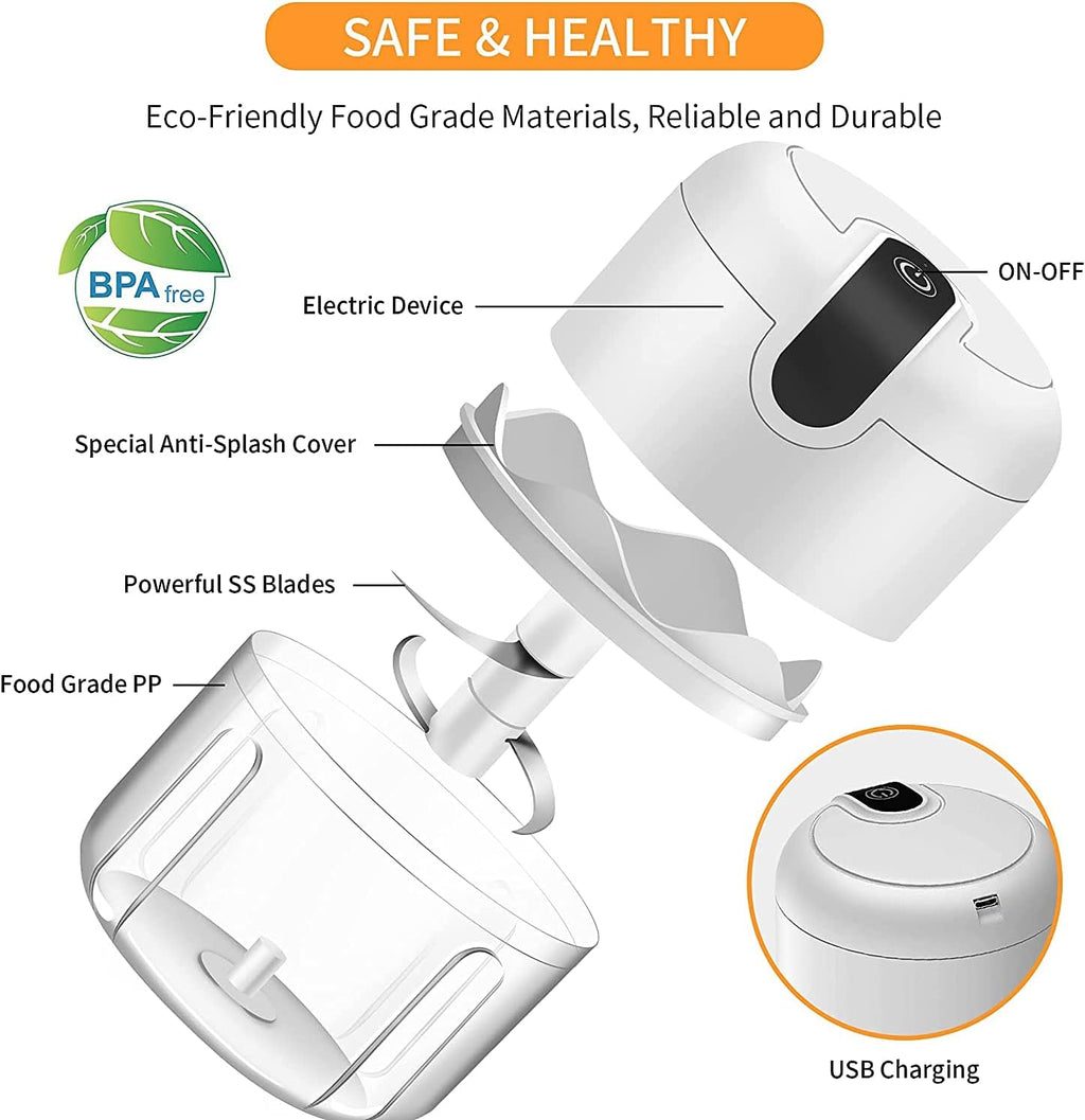 Electric Mini Garlic Chopper