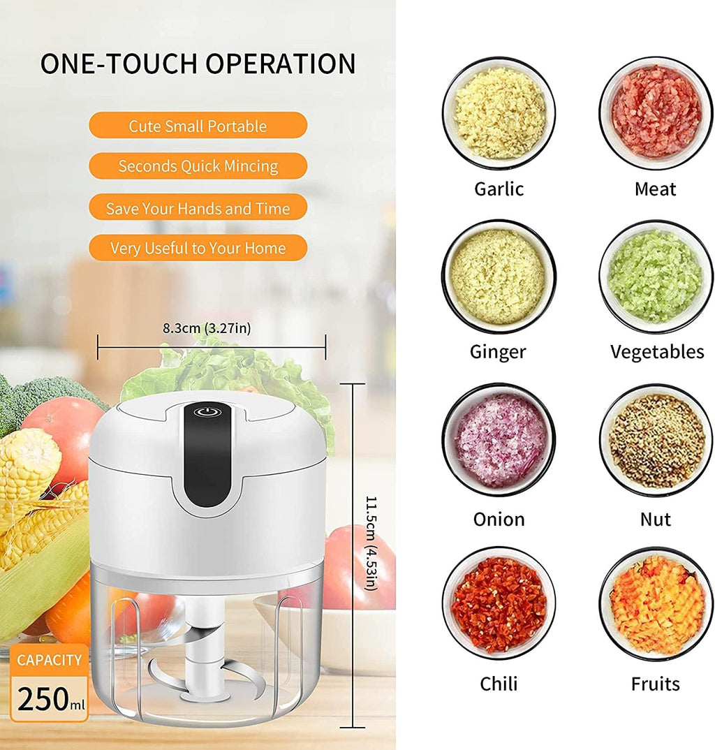 Electric Mini Garlic Chopper