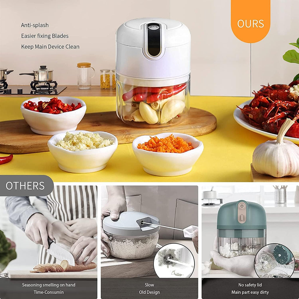 Electric Mini Garlic Chopper